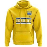 Ukraine Men's Mens Core Football Country Hoody in Yellow | Size: Small