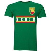 Benin Men's Personalised Core Football Country T-Shirt in Green | Size: Small