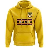 Uganda Men's Mens Core Football Country Hoody in Yellow | Size: 2XL