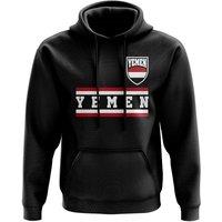 Yemen Men's Mens Core Football Country Hoody in Black | Size: XL