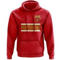 Montenegro Men's Mens Core Football Country Hoody in Red | Size: 2XL