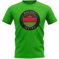 Malawi Men's Mens Football Badge T-Shirt in Green | Size: XL