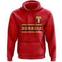 Romania Men's Mens Core Football Country Hoody in Red | Size: Medium