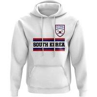 South Korea Men's Mens Core Football Country Hoody in White | Size: Large