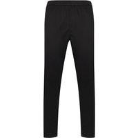Finden & Hales Men's Knitted Tracksuit Pants in Black | Size: 3XL