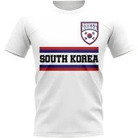 South Korea Men's Mens Core Football Country T-Shirt in White | Size: XL