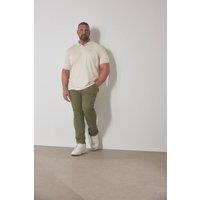 BadRhino Men's Stretch Chino in Green | Size: 50R