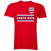 Costa Rica Men's Mens Core Football Country T-Shirt in Red | Size: 2XL