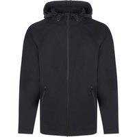 Tombo Men's Technical Full Zip Hoodie in Black | Size: Small