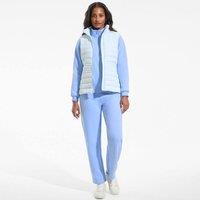Lands' End Women's Petite Wanderweight Down Ultralight Packable Gilet in Blue | Size: 16-18
