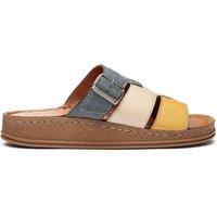Hotter Women's Wide Fit 'Melis' Sandals in Blue | Size: 8