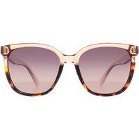 montana Women's Butterfly Shiny Clear Pink Turtle Grey Pink Gradient Polarized MP190