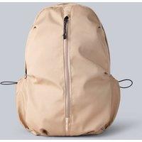 Animal Women's Durable Multipocket Front Zip Padded Adjustable Strap 17L Backpack in Beige