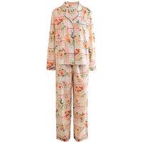 Cath Kidston Women's Checked Woven Pyjama Set in Pink | Size: 14