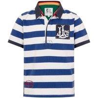 Lazy Jacks Boy's Rugby Polo Shirt in Blue | Size: 7-8 Years
