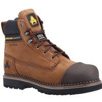 Amblers Men's 'AS233' Welted Safety in Brown | Size: 8