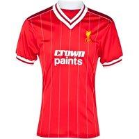 Liverpool FC Men's Mens Score Draw 1982 Home Shirt in Red | Size: Medium