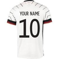 Germany Men's Mens 2020-2021 Home Adidas Football Shirt Your Name in White | Size: 2XL