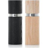 AdHoc Textura Pepper & Salt Mill Set - Ash Wood/Natural