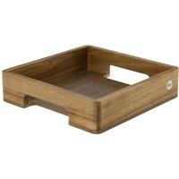 AdHoc Acacia Wood Square Serving tray - Brown