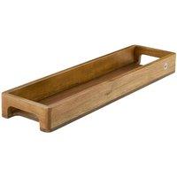AdHoc Acacia Wood Slim Serving tray - Brown