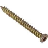 Forgefix Concrete Frame Screw Torx Compatible High-Low Thread Zyp 7.5 X 102M in Gold