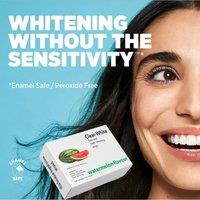 LumiaSonic Clear White Teeth Whitening Strips, Non Peroxide, Sensitivity Free in Green