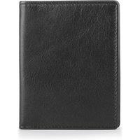 PRIMEHIDE Leather Travel Pass ID Wallet in Black