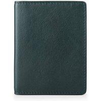 PRIMEHIDE Leather Travel Pass ID Wallet in Green