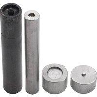 Neel Blue 15mm Flat Cap S Spring Press Studs Fixing Hand Tools Craft Essential in Silver