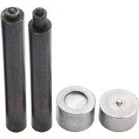 Neel Blue 12.5mm Flat Cap Press Studs Fixing Hand Tools Durable Craft Essential in Silver