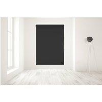 Blinds Outlet Blackout Roller Blind in Black | Size: 90 cm width x 210 cm drop