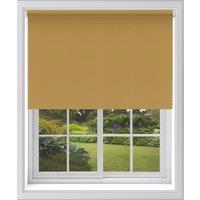 Blinds Outlet Blackout Roller Blind in Yellow | Size: 210 cm width x 160 cm drop
