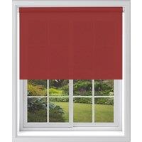 Blinds Outlet Blackout Roller Blind in Red | Size: 240 cm width x 160 cm drop