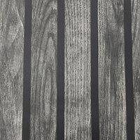 Muriva Wooded Slats Black Wallpaper Roll