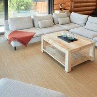 Novecrafto Self Adhesive Floor Planks Pack of 36 Planks Peel & Stick Vinyl Flooring (91.4x15.2cm) in Natural | Size: 91.4x15.2 cm