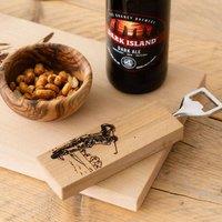 Selbrae House Golf Beech Bottle Opener in Natural