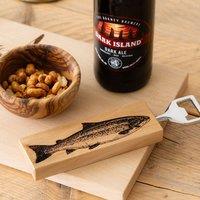 Selbrae House Salmon Beech Bottle Opener in Natural