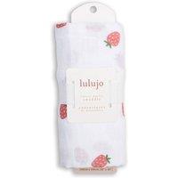Lulujo Muslin Swaddle - Strawberries