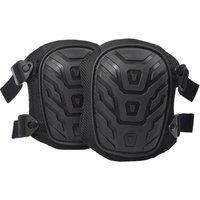SPETLEK 2PC Heavy Duty Knee Pads Work Cushion Leg Protector for Construction in Black