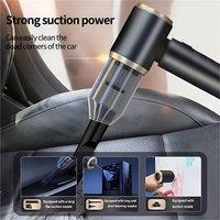 Nordara 3 in 1 Wireless Car Vacuum Cleaner Air Blower Rechargeable Handheld in Black