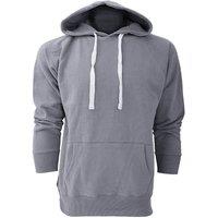 Mantis Men's Superstar Zip Through Hooded Sweat Hoodie in Light Grey | Size: XL