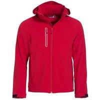 Clique Men's Milford Soft Shell Jacket in Red | Size: Small
