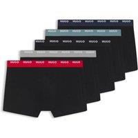 Hugo Men's Trunk Five Pack Black | Size: Large