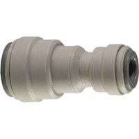 John Guest Unequal Straight Connector 15mm X 3/8" in Beige