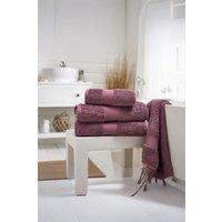 Deyongs Bliss Pima Supersoft Fluffy Cotton 650gsm Towels in Grape