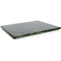 Argon Tableware Marble Serving Board - 32.5 x 26cm Non-Slip Kitchen Food Prep Board in Green | Size: 32.5 x 26 cm