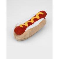 Suck UK Plush Hot Dog Case - Fun Zipper Storage Pouch