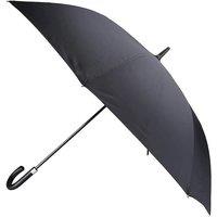 MANTRARAJ Large Stick Umbrella Folded Handle Windproof Umbrella Black Travel Umbrella for Men Women