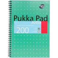 Pukka White B5 Wirebound Pads (Ruled/Margin) - Pack of 3